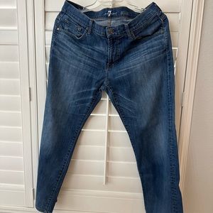 7 for all of mankind blue jeans men size 36 austyn